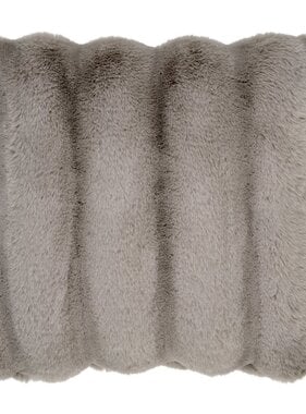 KantoormeubelenPlus Galena Kussen - Kussen, kunstbont, beige, 45x45 cm