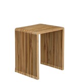 KantoormeubelenPlus Yonker Bijzettafel - Set van 3 - L44 x B34 x H50 cm - Gerecycled Hout - Bruin
