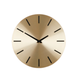 KantoormeubelenPlus Brixen Wandklok - Ø35,5 cm - Goud