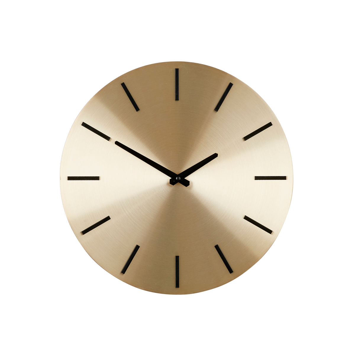 KantoormeubelenPlus Brixen Wandklok - Ø35,5 cm - Goud