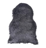 KantoormeubelenPlus Lamsvacht Kunststof - Kunstlamsvacht in grijs 50x85 cm
