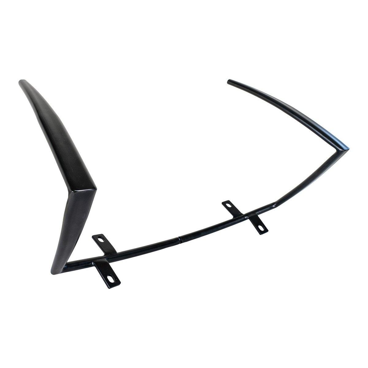 KantoormeubelenPlus Monaco Armleuning - Armleuning van metaal voor Monaco eettafelstoel, zwart