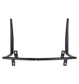 KantoormeubelenPlus Monaco Armleuning - Armleuning van metaal voor Monaco eettafelstoel, zwart