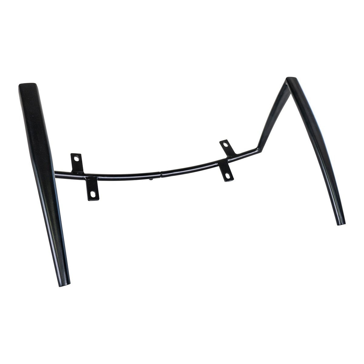 KantoormeubelenPlus Monaco Armleuning - Armleuning van metaal voor Monaco eettafelstoel, zwart