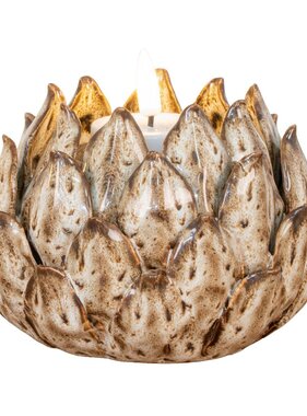 KantoormeubelenPlus Theelichthouder - Beige