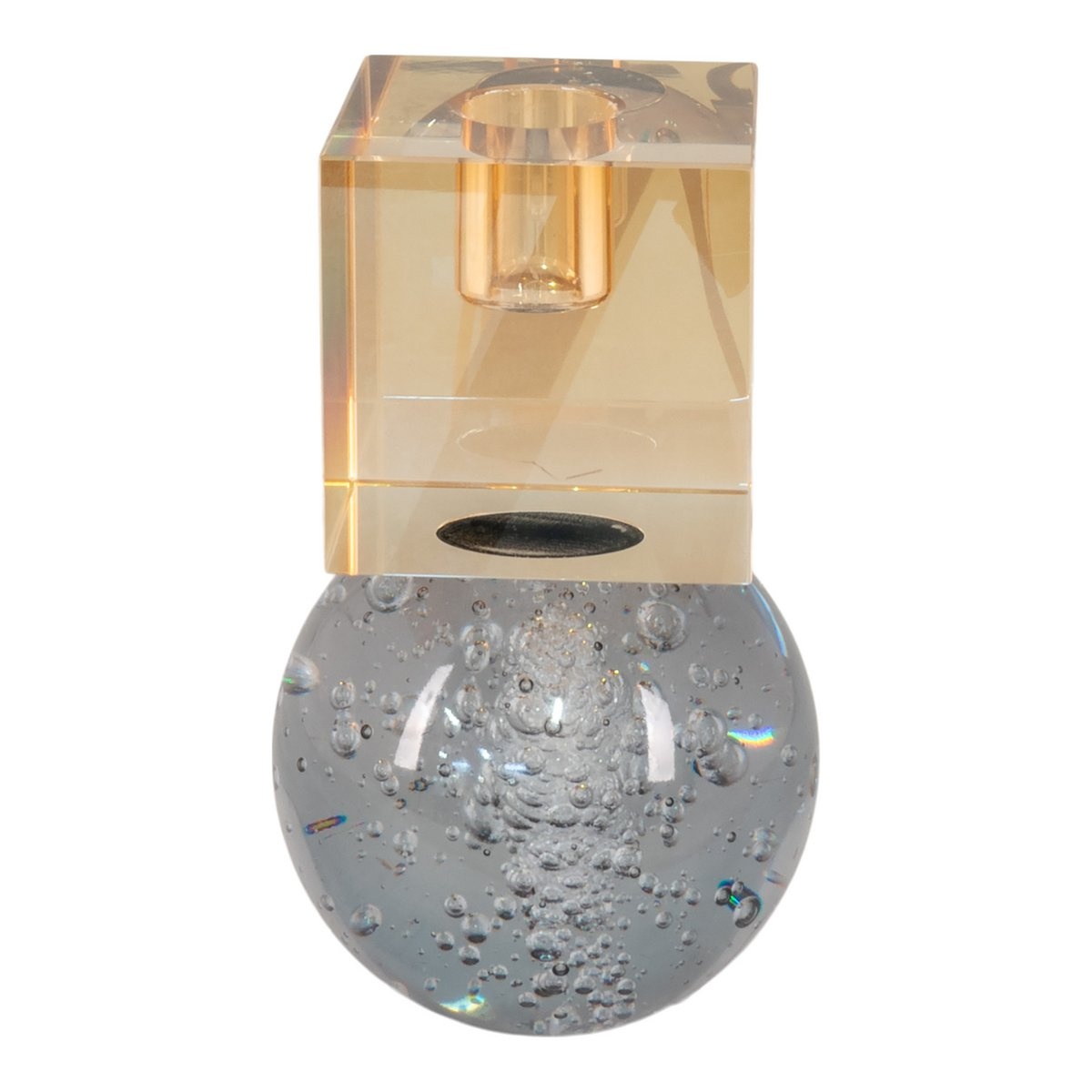 KantoormeubelenPlus Kandelaar - Bruin/grijs