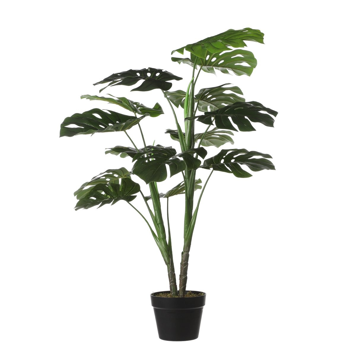 KantoormeubelenPlus Monstera Kunstplant - H100 x Ø70 cm - Groen