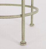 KantoormeubelenPlus Provence Plantentafel voor Buiten - Set van 3 - H43 x Ø35 cm - Lichtgroen