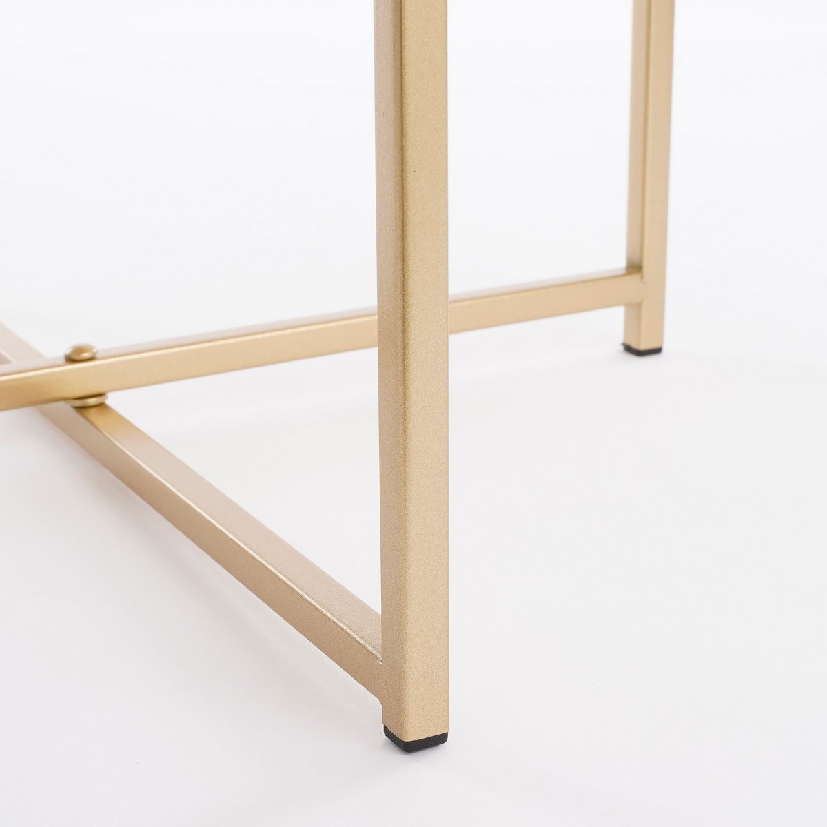 KantoormeubelenPlus Mikki Bijzettafel - H40 x Ø40 cm - Metaal - Goud