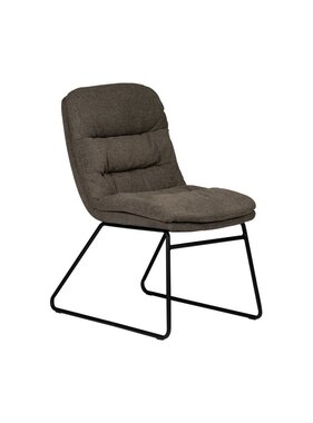 KantoormeubelenPlus Beluga stoel Taupe (Set van 2)