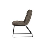 KantoormeubelenPlus Beluga stoel Taupe (Set van 2)