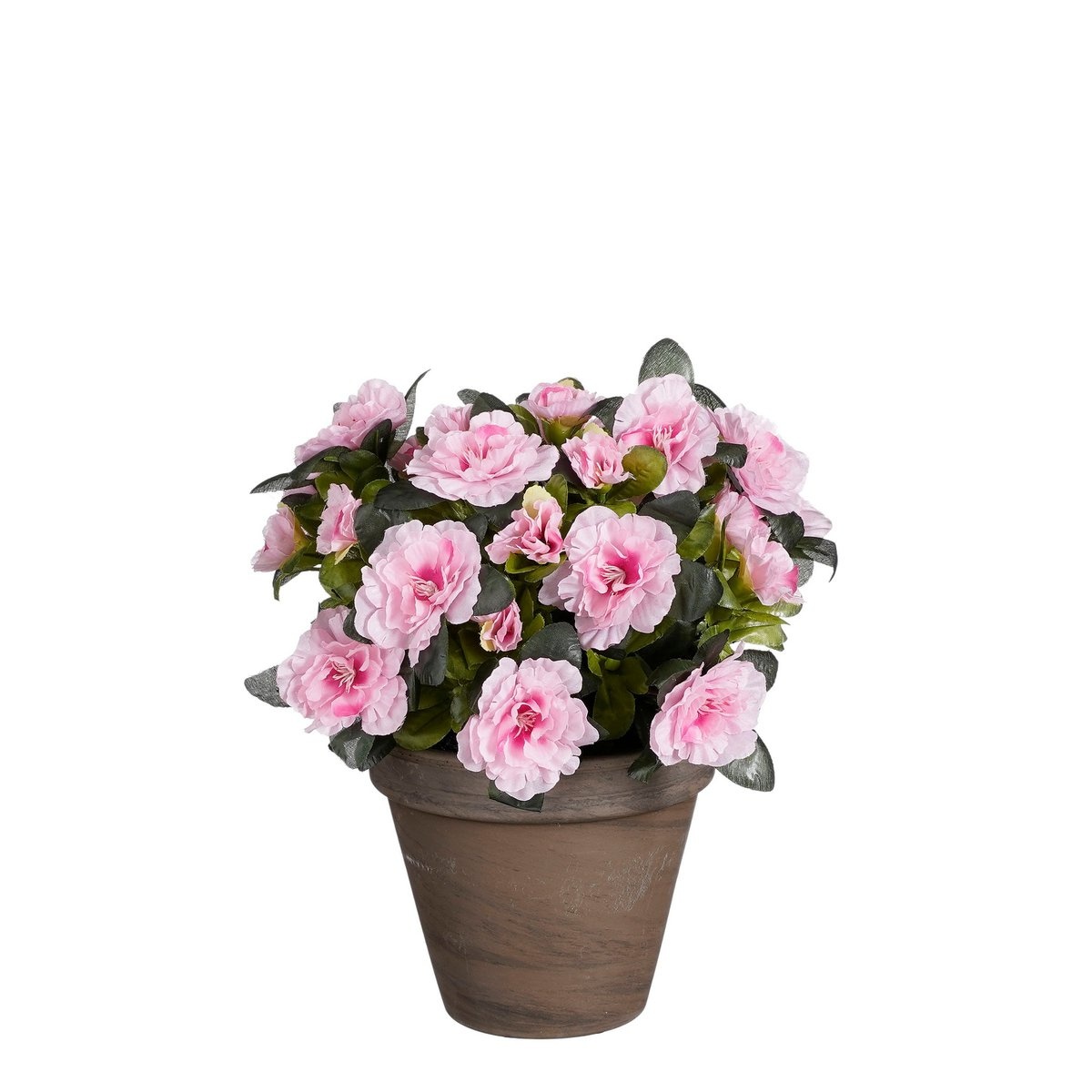 KantoormeubelenPlus Azalea Kunstplant in Bloempot Stan - H31 x Ø26 cm - Roze