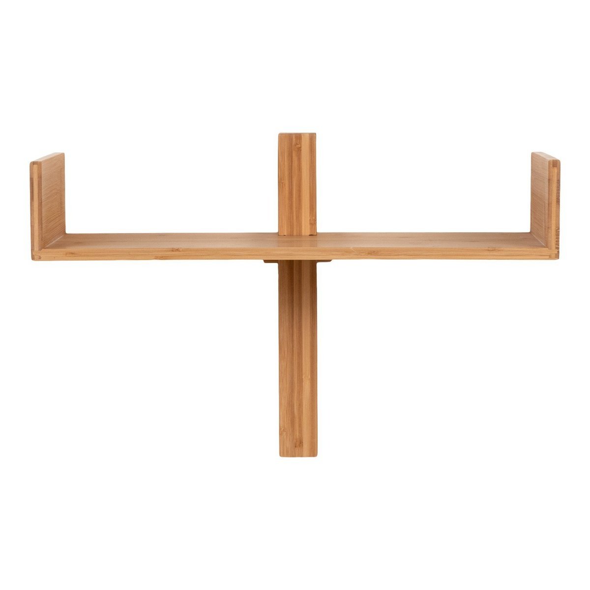 KantoormeubelenPlus Villa Shelf - Wandplank, bamboe, naturel 50x36 cm