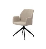 KantoormeubelenPlus Storm Draaistoel Beige