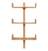 KantoormeubelenPlus Villa Shelf - Wandplank, bamboe, naturel 50x102 cm