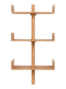 KantoormeubelenPlus Villa Shelf - Wandplank, bamboe, naturel 50x102 cm