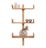 KantoormeubelenPlus Villa Shelf - Wandplank, bamboe, naturel 50x102 cm