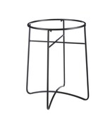KantoormeubelenPlus Plantenstandaard - H56 x Ø40,5 cm - Metaal - Zwart