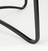 KantoormeubelenPlus Plantenstandaard - H56 x Ø40,5 cm - Metaal - Zwart