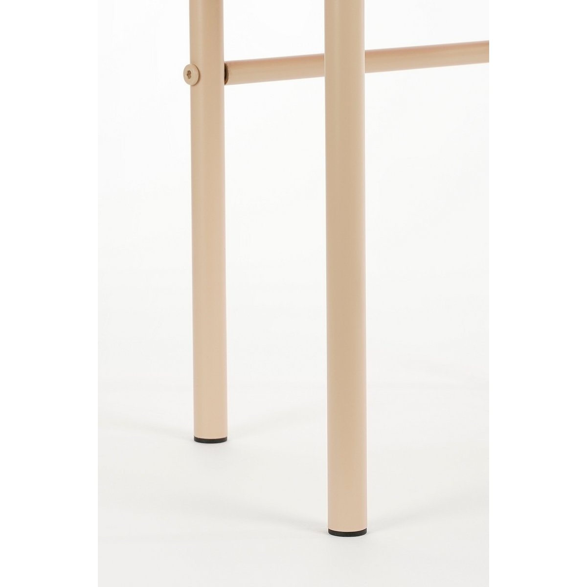 KantoormeubelenPlus Selena Bijzettafel - L68 x B44,5 x H45,5 cm - Metaal - Roze