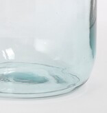 KantoormeubelenPlus Vienne Vaas - H42 x Ø29 cm - Gerecycled Glas - Transparant