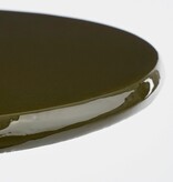 KantoormeubelenPlus Duco Bijzettafel - H61 x Ø25 cm - FSC 100% - Gerecycled Aluminium - Donkergroen