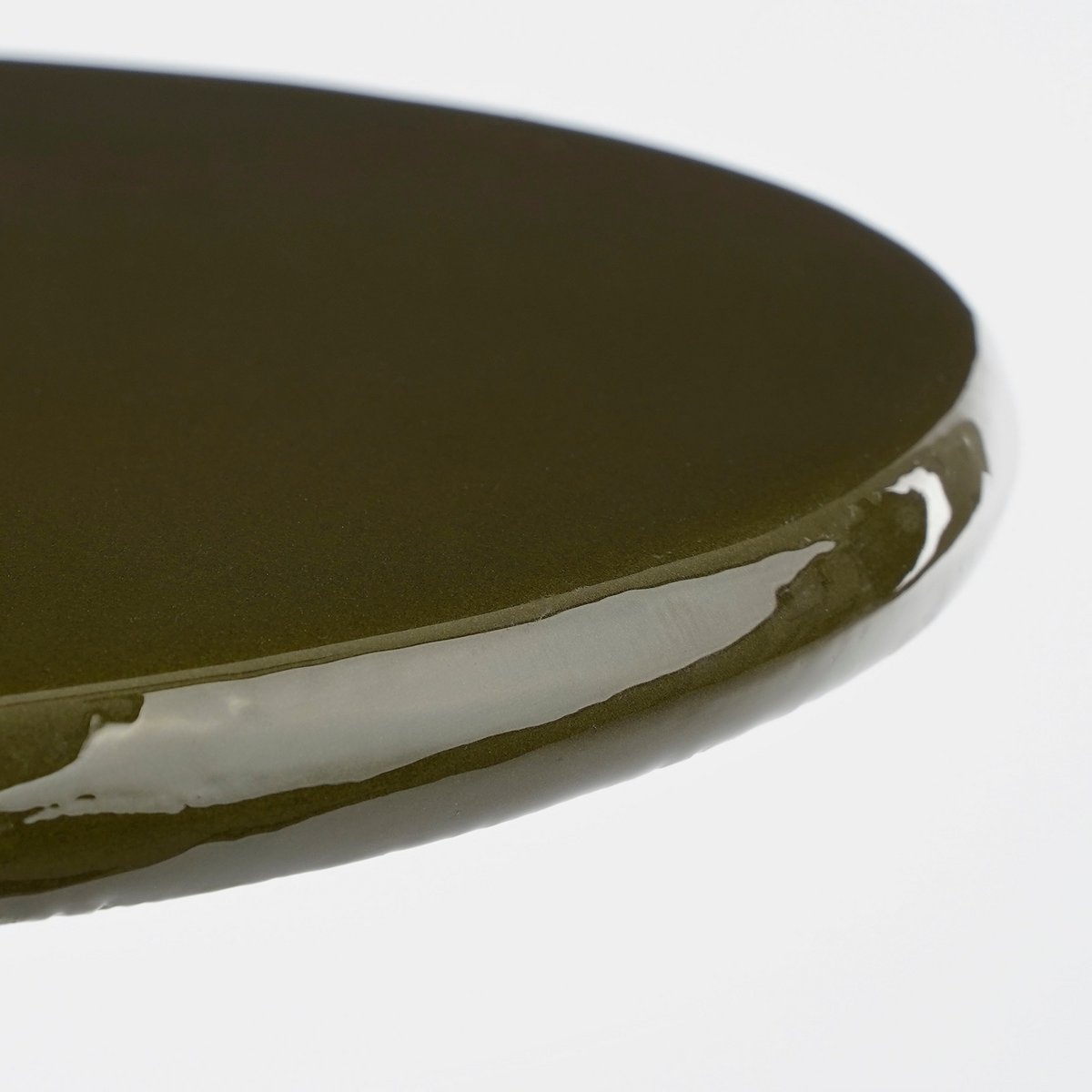 KantoormeubelenPlus Duco Bijzettafel - H61 x Ø25 cm - FSC 100% - Gerecycled Aluminium - Donkergroen