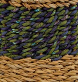 KantoormeubelenPlus Cambridge Decoratieve Vaas - H28 x Ø25 cm - Zeegras - Groen