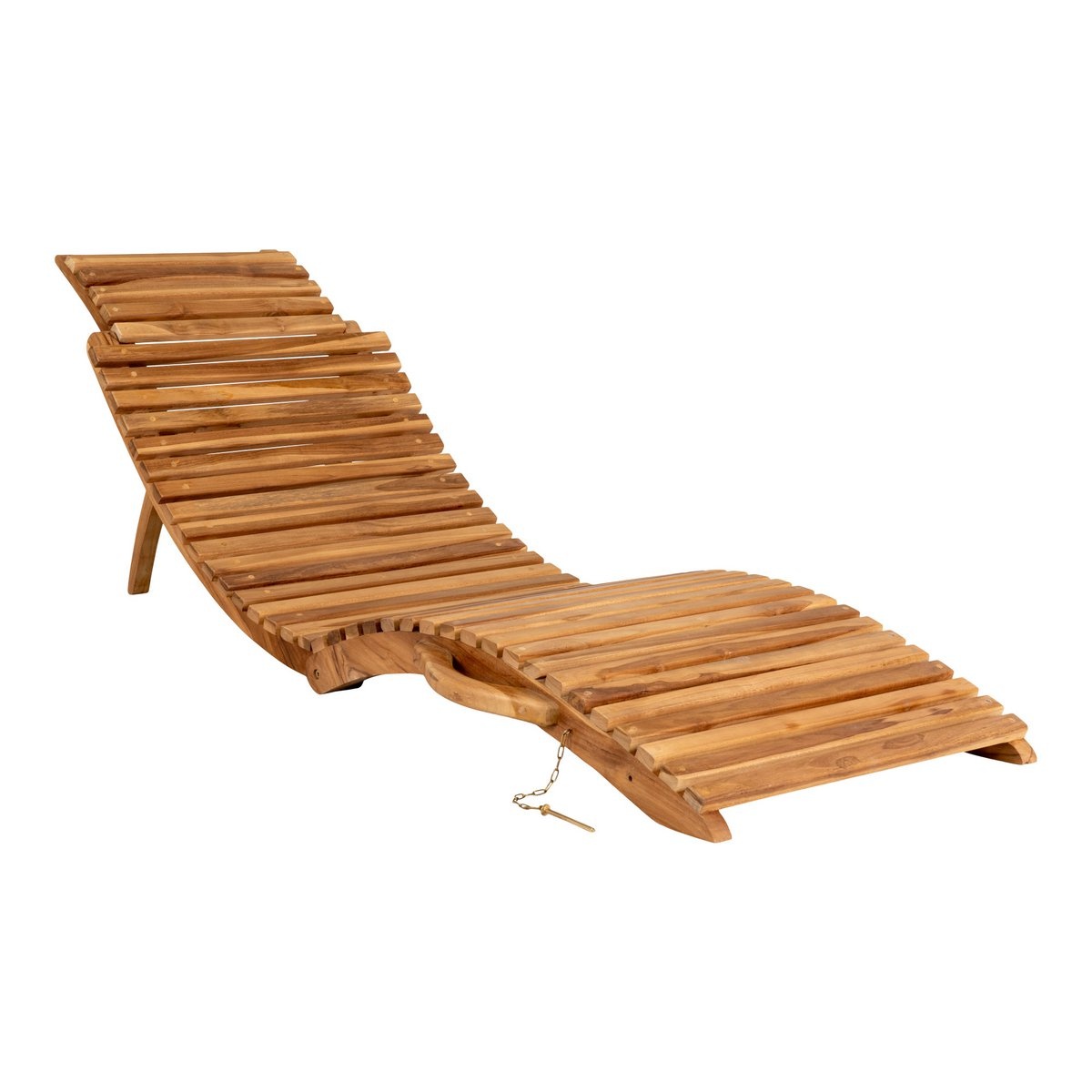 KantoormeubelenPlus Arrieta teak ligbed