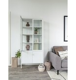 KantoormeubelenPlus Vaas - Vaas in keramiek, bruin, 24x8,5x35,5 cm