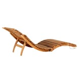 KantoormeubelenPlus Arrieta teak ligbed