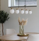 KantoormeubelenPlus Vaas - Vaas, mondgeblazen glas, gerookt groen, ø12,5x25 cm