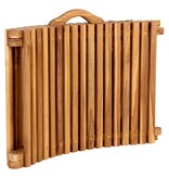 KantoormeubelenPlus Arrieta teak ligbed