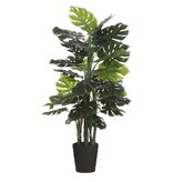 KantoormeubelenPlus Monstera Kunstplant - H140 x Ø80 cm - Groen
