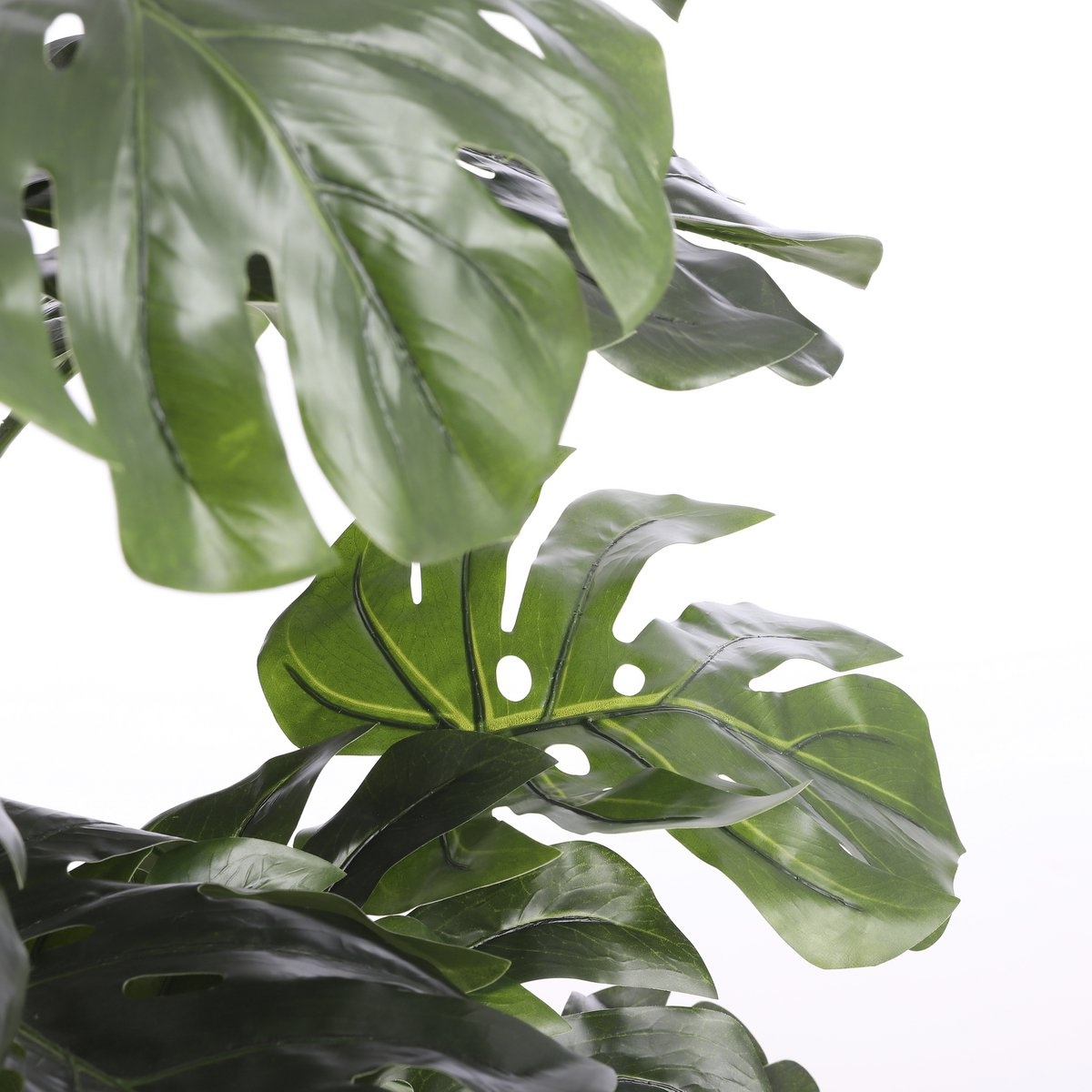 KantoormeubelenPlus Monstera Kunstplant - H140 x Ø80 cm - Groen