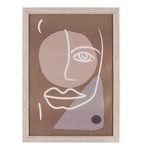 KantoormeubelenPlus Madison Frameset - Frameset, naturel, set van 3