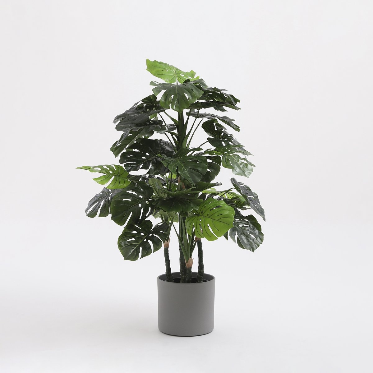 KantoormeubelenPlus Monstera Kunstplant - H140 x Ø80 cm - Groen