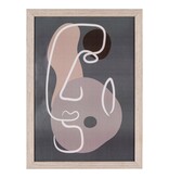 KantoormeubelenPlus Madison Frameset - Frameset, naturel, set van 3