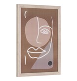 KantoormeubelenPlus Madison Frameset - Frameset, naturel, set van 3