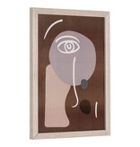 KantoormeubelenPlus Madison Frameset - Frameset, naturel, set van 3