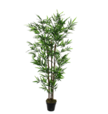 KantoormeubelenPlus Bamboe Kunstplant - H155 x Ø90 cm - Groen