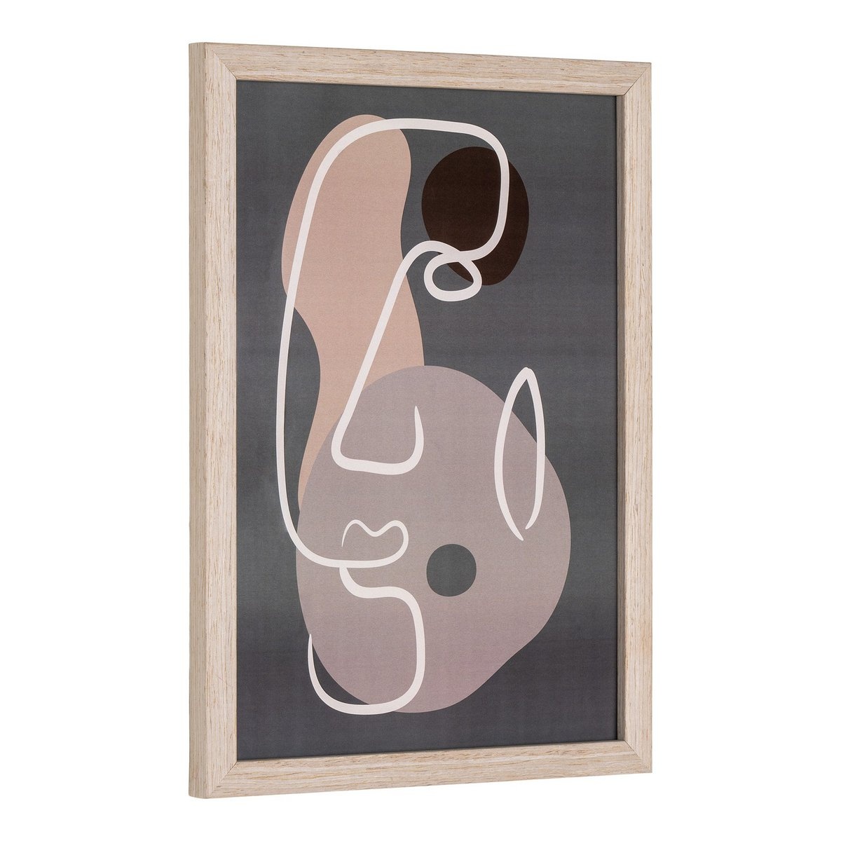 KantoormeubelenPlus Madison Frameset - Frameset, naturel, set van 3