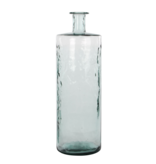 KantoormeubelenPlus Guan Fles Vaas - H75 x Ø25 cm - Gerecycled Glas - Transparant