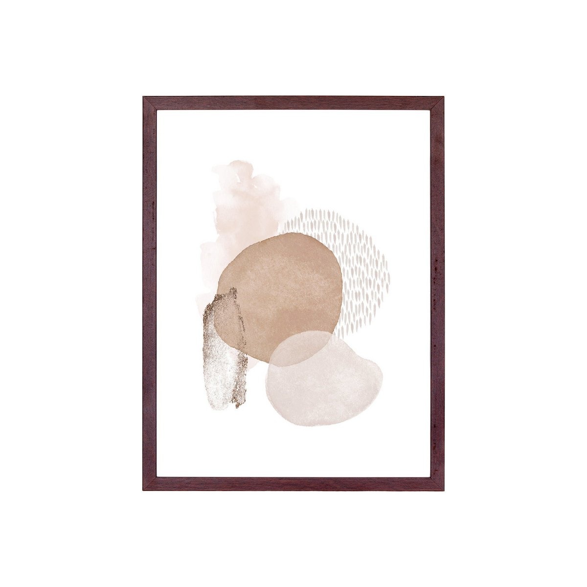 KantoormeubelenPlus Aspen Frameset - Frameset, donkerbruin, set van 3