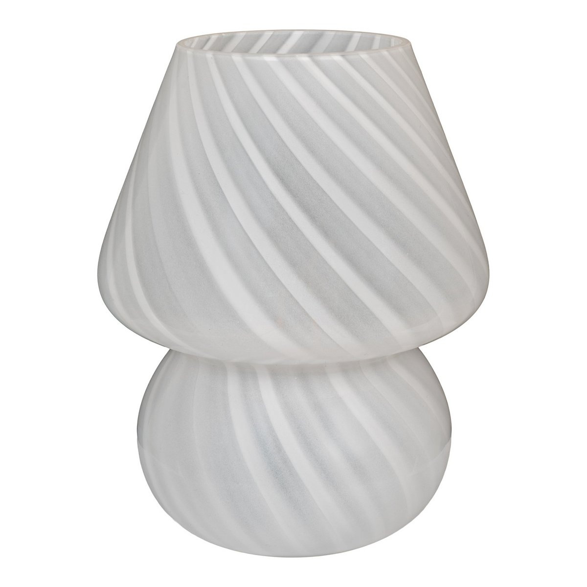 Alton LED Mushroom Lamp - Lamp, glas, wit