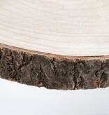 KantoormeubelenPlus Pia Boomstam Bijzettafel - H14 x Ø29 cm - Lichtbruin
