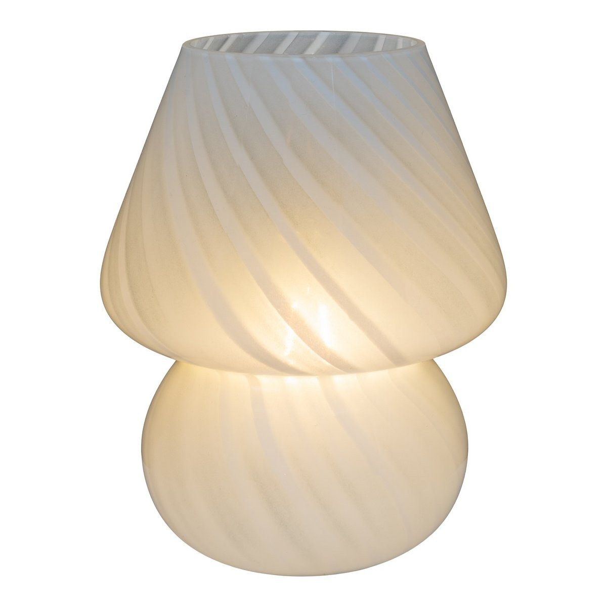 Alton LED Mushroom Lamp - Lamp, glas, wit