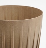 KantoormeubelenPlus Lungo Bloempot - H36 x Ø30 cm - Polypropyleen - FSC Mix - Taupe