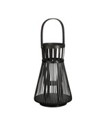 KantoormeubelenPlus Cosmo Lantaarn - H38 x Ø15 cm - Gerecycled polyester - Zwart