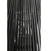 KantoormeubelenPlus Cosmo Lantaarn - H38 x Ø15 cm - Gerecycled polyester - Zwart